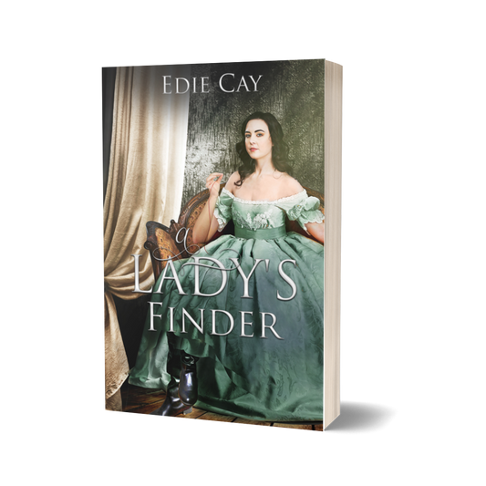 Signed paperback of A Lady's Finder